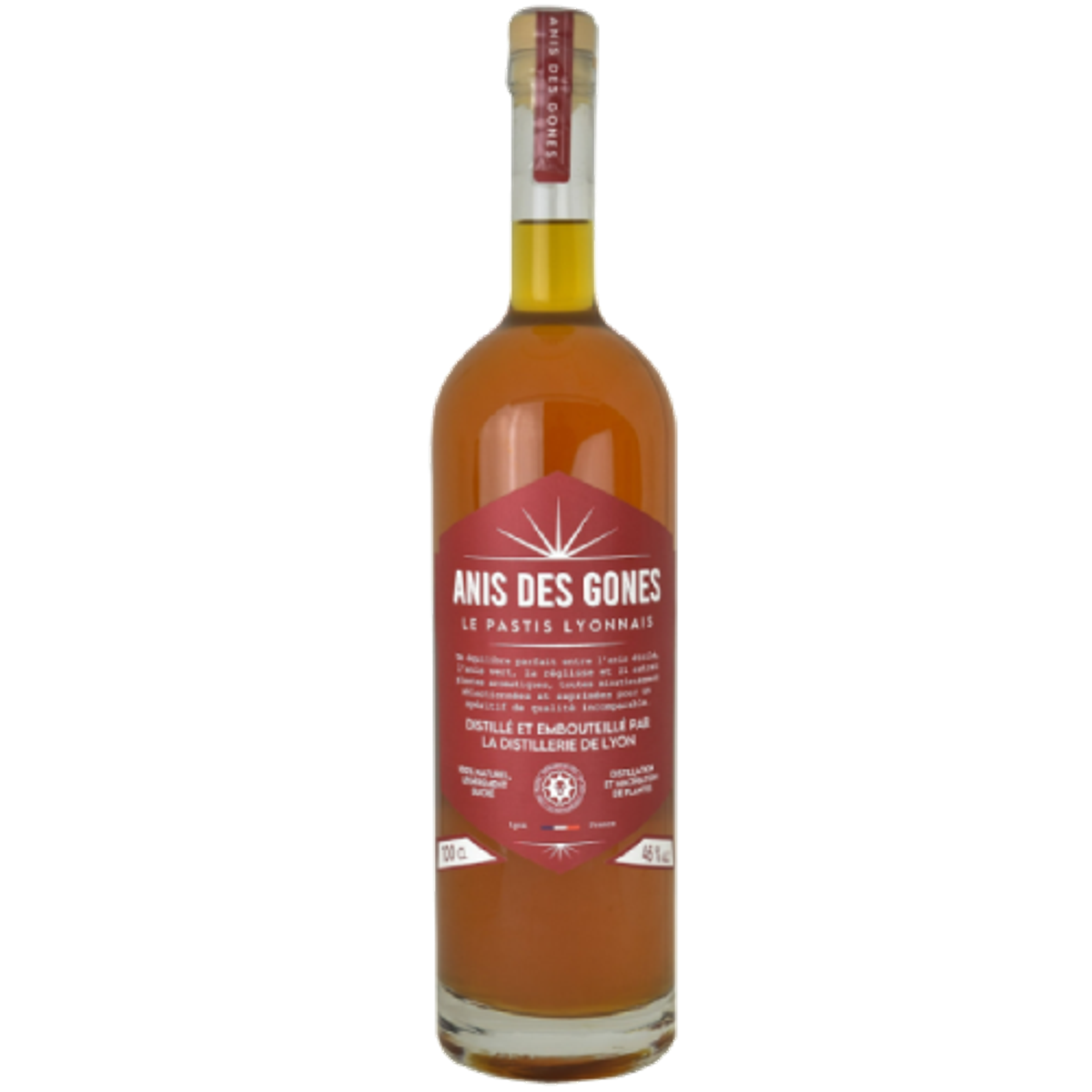 Bottle of Anis des Gones Rouge | Distillerie de Lyon