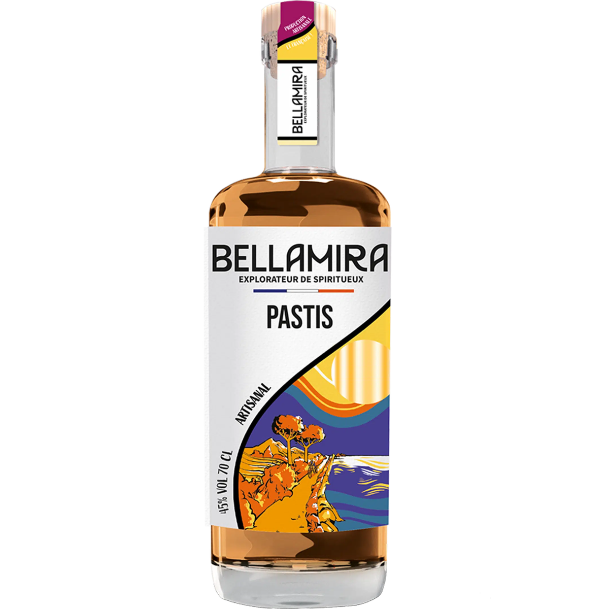 Bottle of Pastis Bellamira | Maison de la Mirabelle