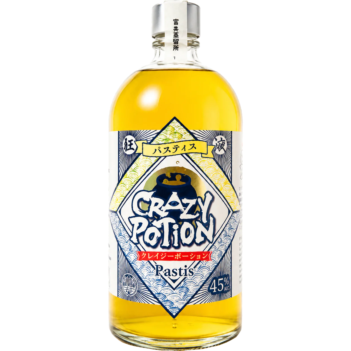 Bottle of Crazy Potion Pastis | Tomii Distillery