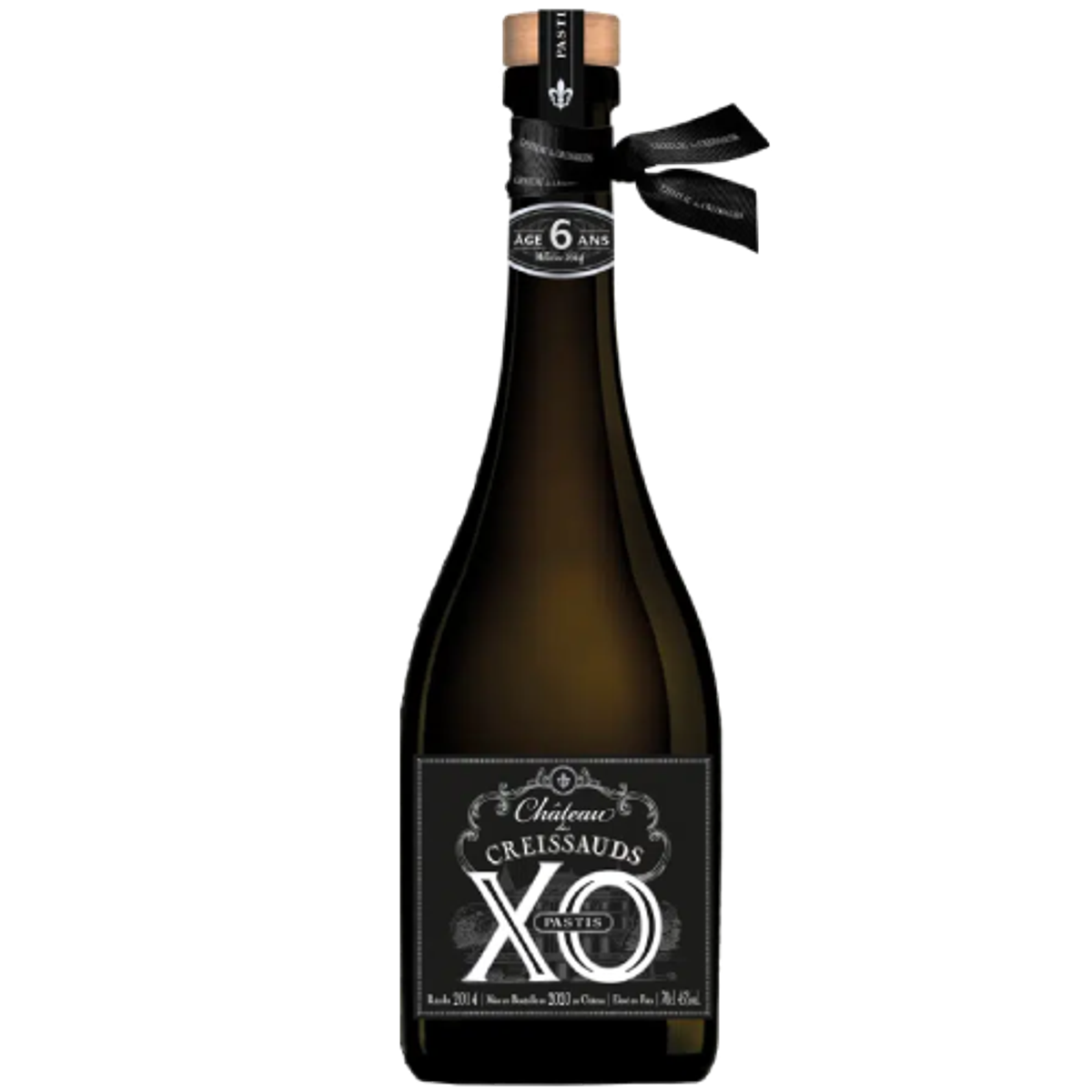 Bottle of Pastis Château Des Creissauds, XO 6 Ans Millésime | Maison Ferroni