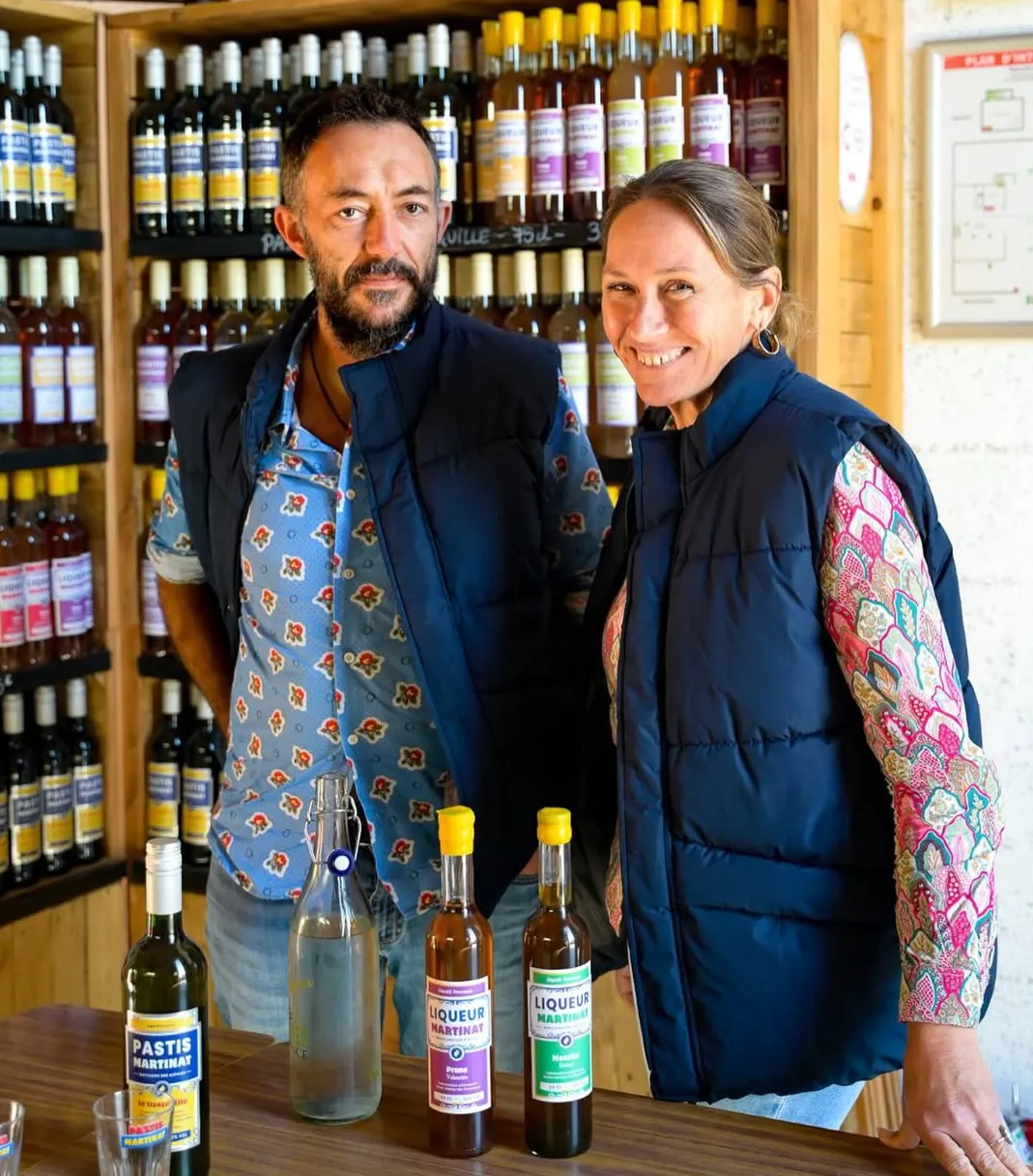 Emilie and Julien Martinat