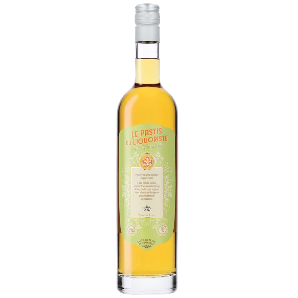Bottle of Pastis du Liquoriste | Liquoristerie de Provence