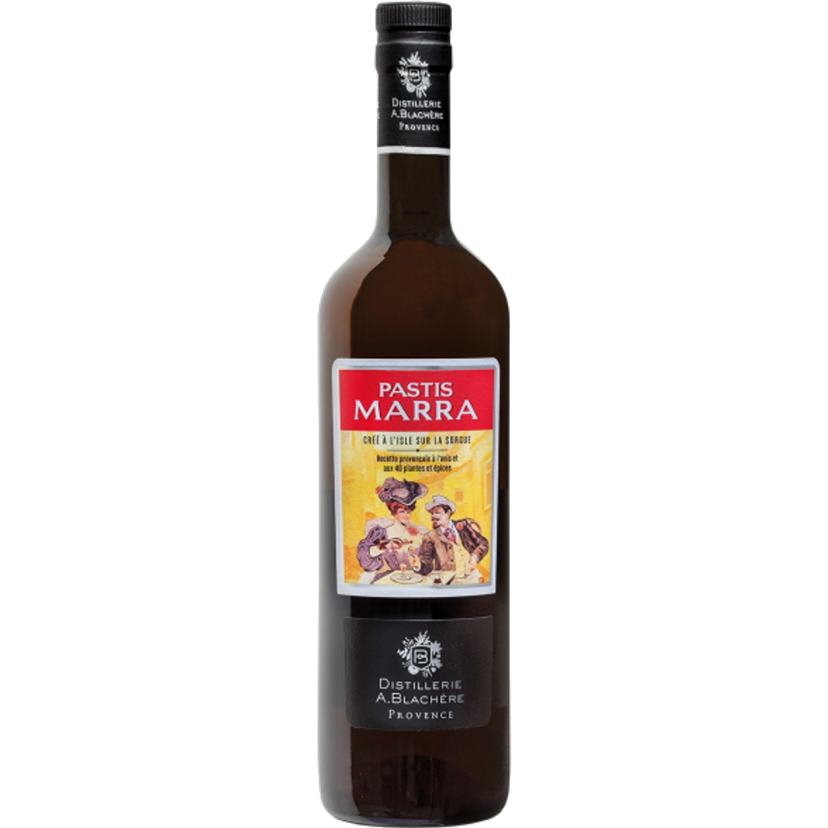 Bottle of Pastis Marra | Distillerie A.Blachère