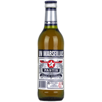 Bouteille de Pastis de Marseille UN MARSEILLAIS