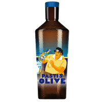 Bottle of Pastis Olive