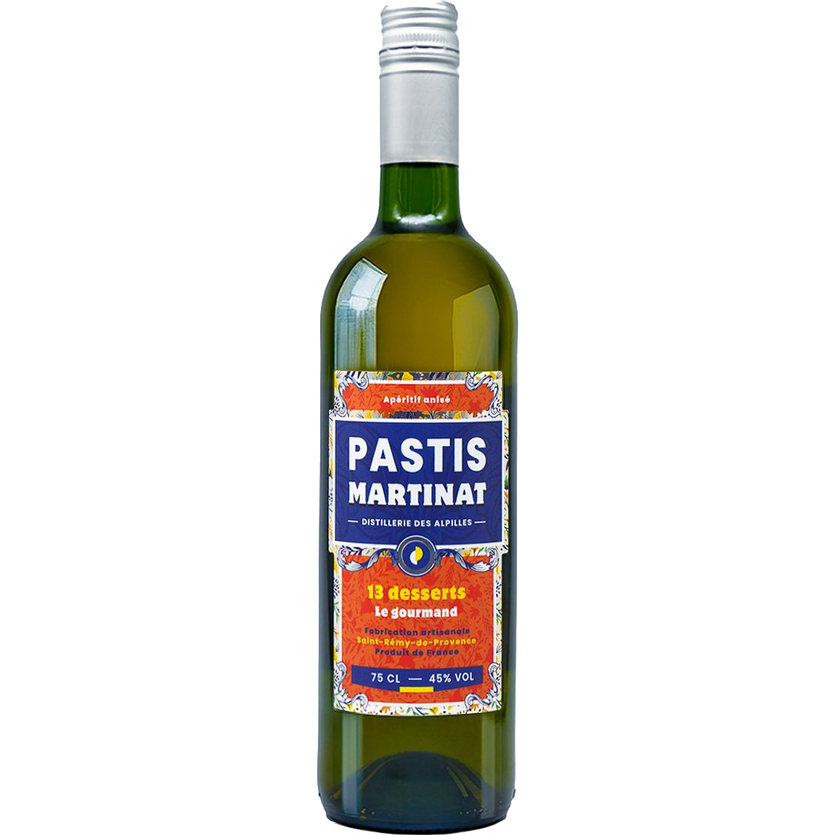Bottle of Pastis 13 Desserts | Distillerie des Alpilles