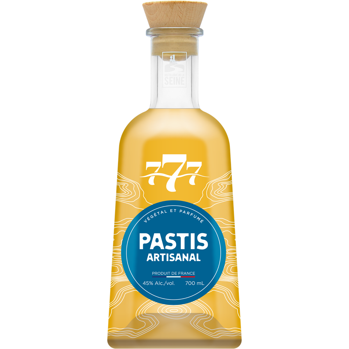 Bottle of Pastis Artisanal 777 | Distillerie de la Seine