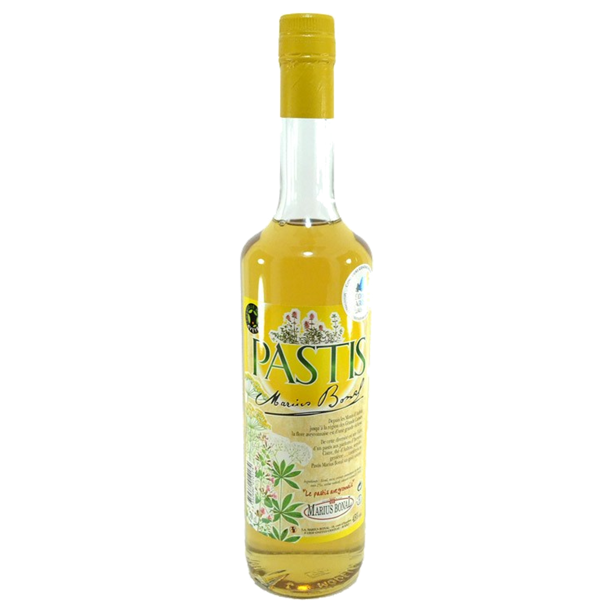Bottle of Pastis Aveyronnais Marius Bonal | Marius Bonal