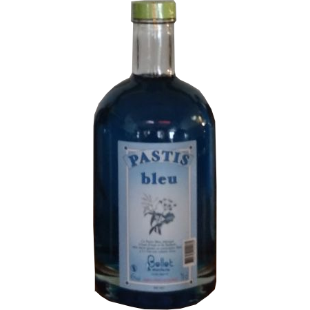 Bottle of Pastis Bleu | Distillerie Bellet