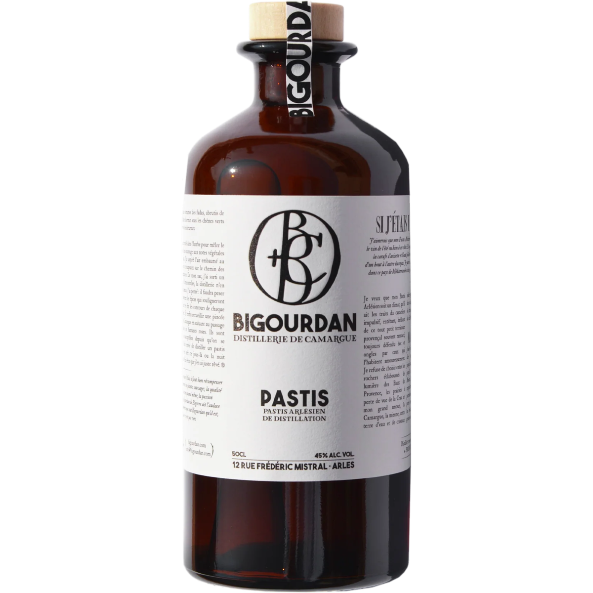 Bottle of Pastis Bigourdan | Bigourdan