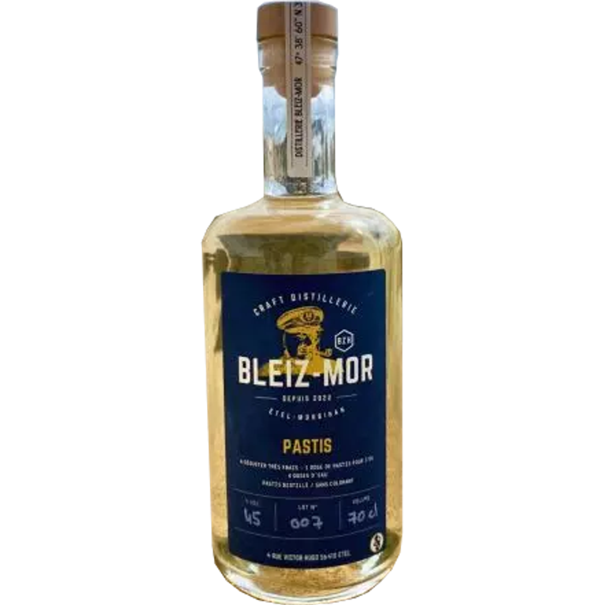 Bottle of Pastis Bleiz-Mor | Distillerie Bleiz-Mor