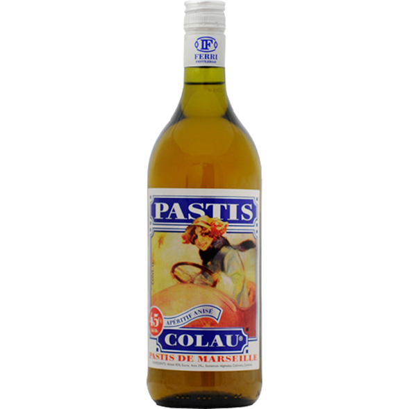 Bouteille de Pastis Colau | Destilerías Ferri