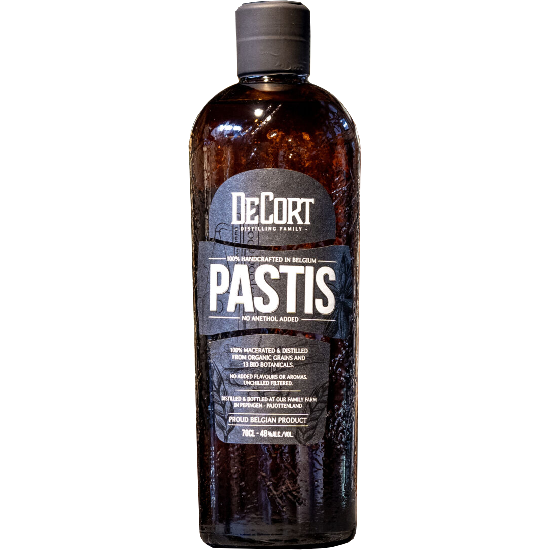 Bottle of Pastis De Cort Grand Cru | De Cort Distillery