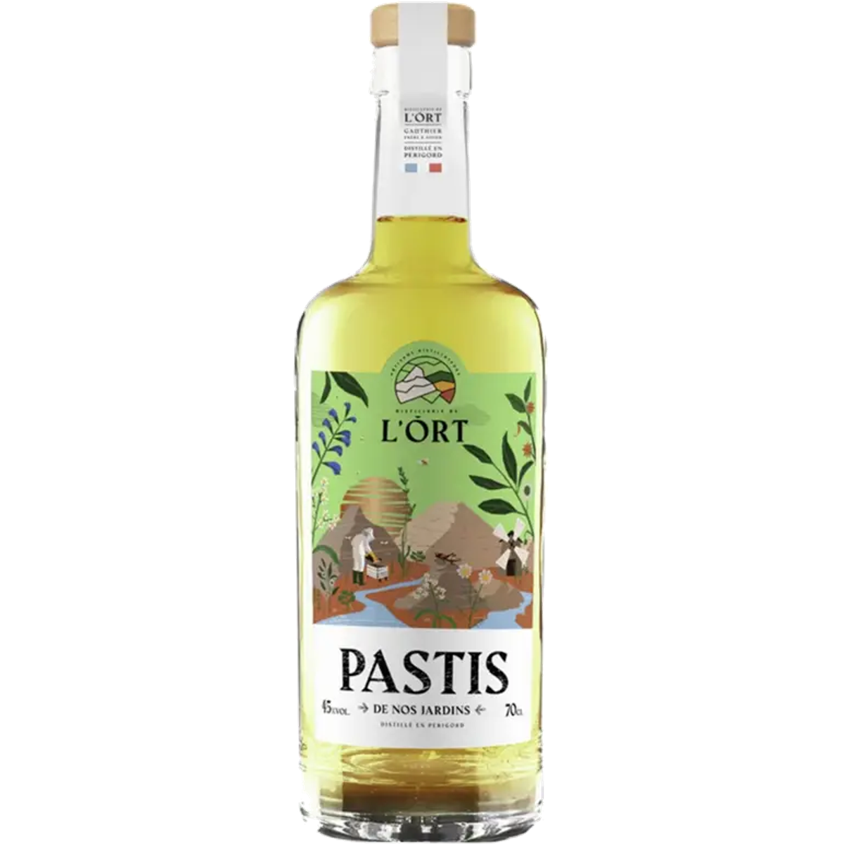 Bottle of Pastis de nos Jardins | Distillerie de l’Òrt