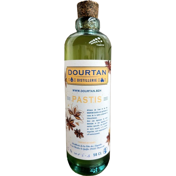 Bottle of Pastis Dourtan | Distillerie Dourtan