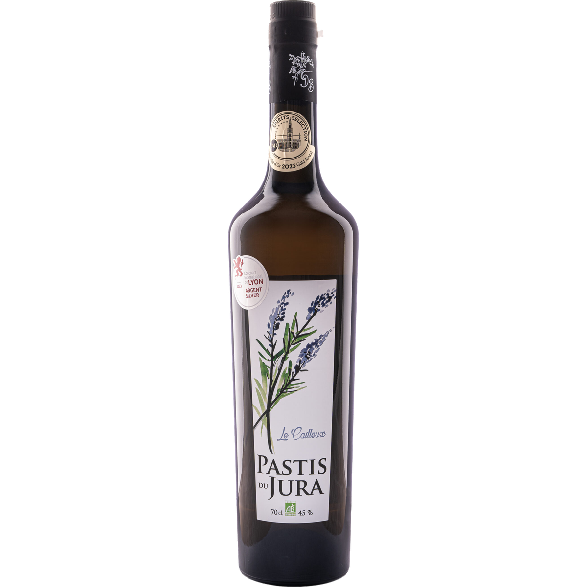Bottle of Pastis du Jura - Le Cailleux | Distillerie Bourgeois