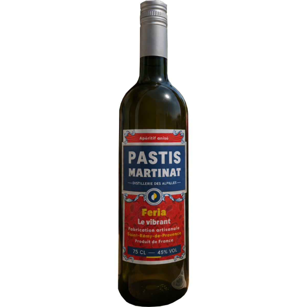 Bouteille de Pastis Féria | Distillerie des Alpilles
