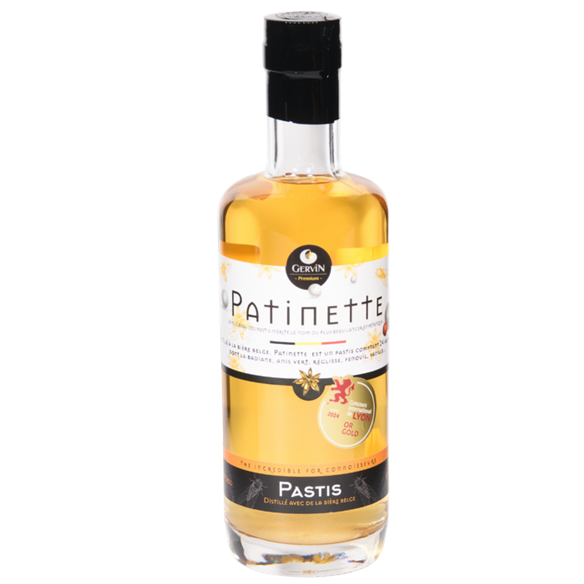 Bottle of Pastis Patinette | Distillerie Gervin