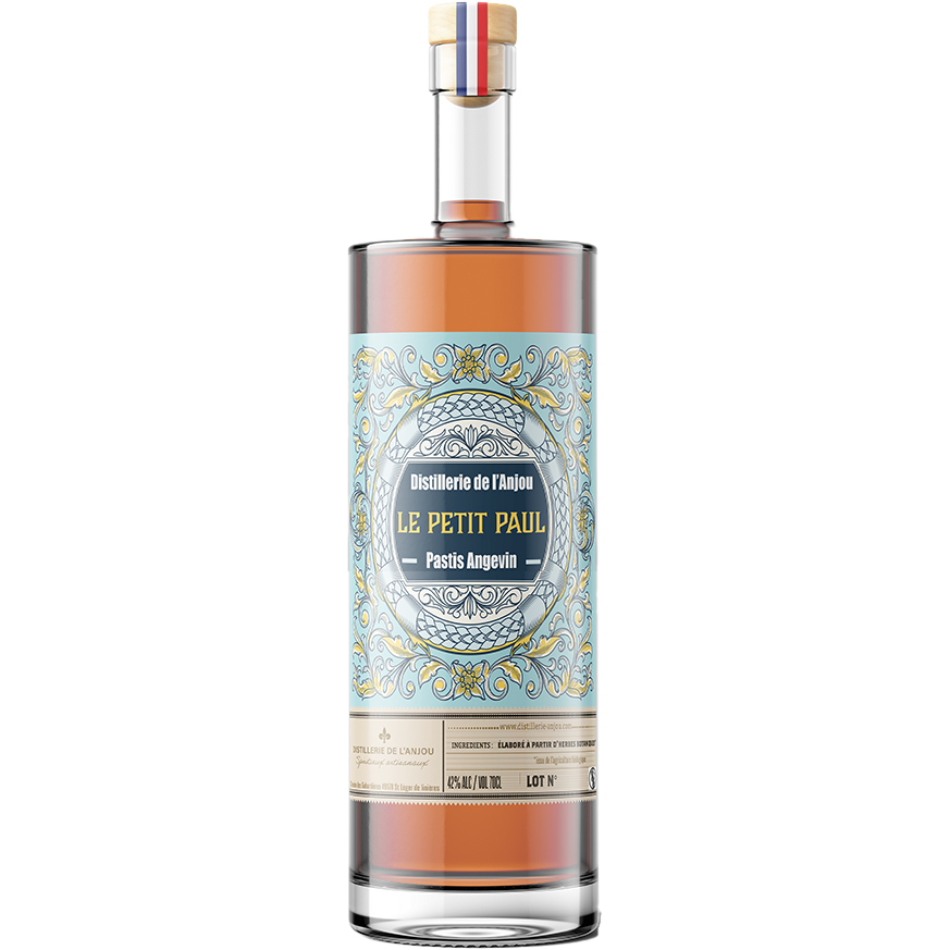 Bottle of Pastis Le Petit Paul | Distillerie de l'Anjou