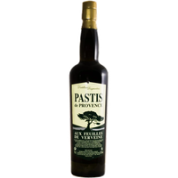 Bottle of Pastis De Provence Aux Feuilles de Verveine