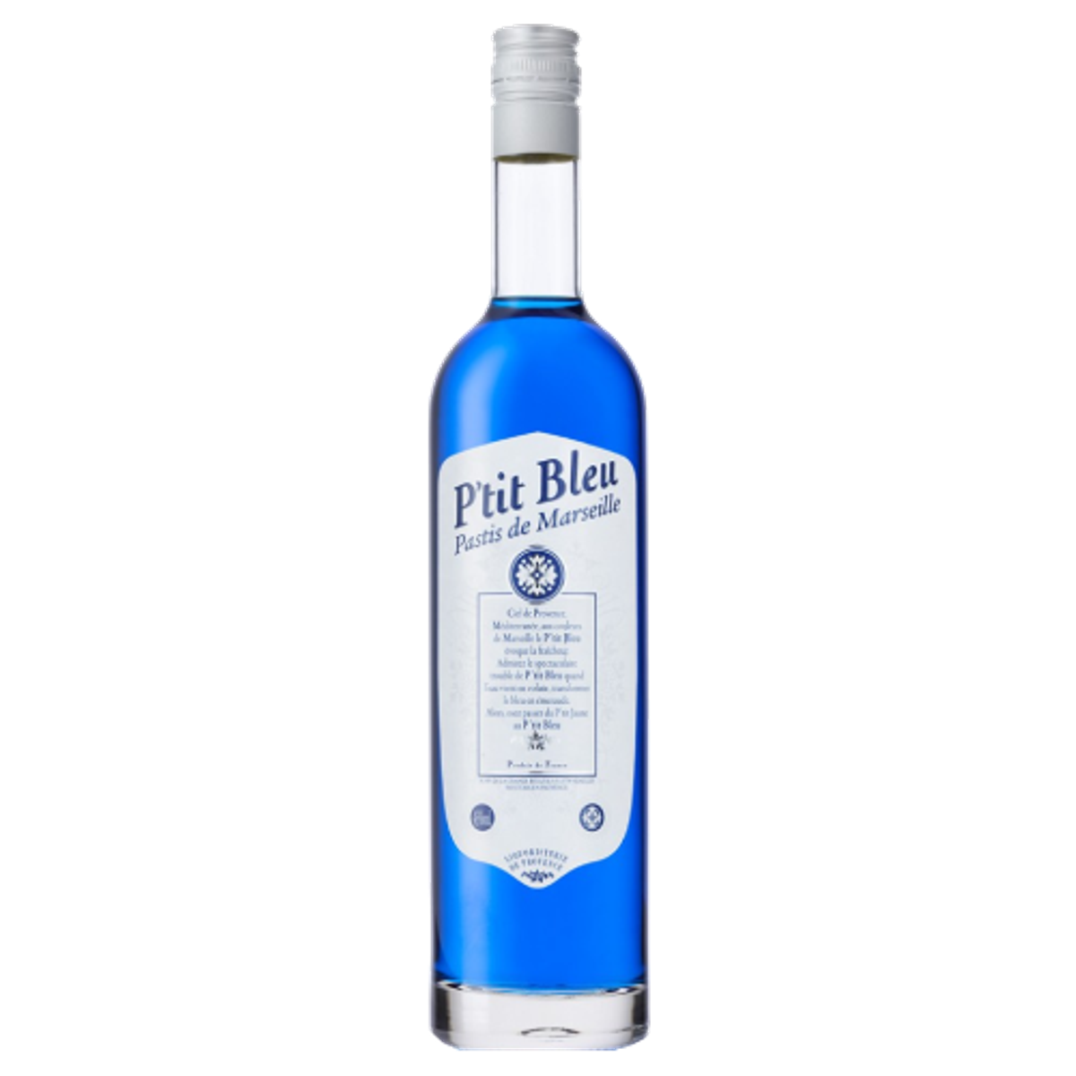 Bottle of P'tit bleu | Liquoristerie de Provence