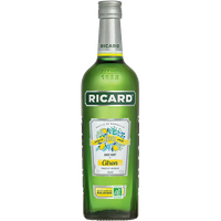 Bottle of Ricard Fruité Bio Citron