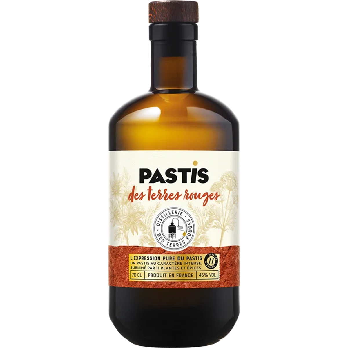 Bottle of Pastis des Terres Rouges | Distillerie des Terres Rouges